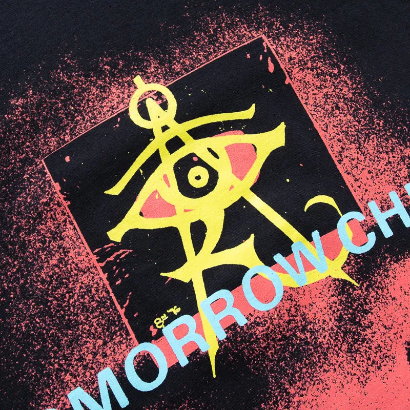 Fucking Awesome Tomorrow Children Test Print Tee - Black swimming event soccer event