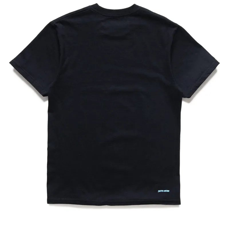 Eco Friendly Quick Drying Fucking Awesome Tomorrow Children Test Print Tee - Black