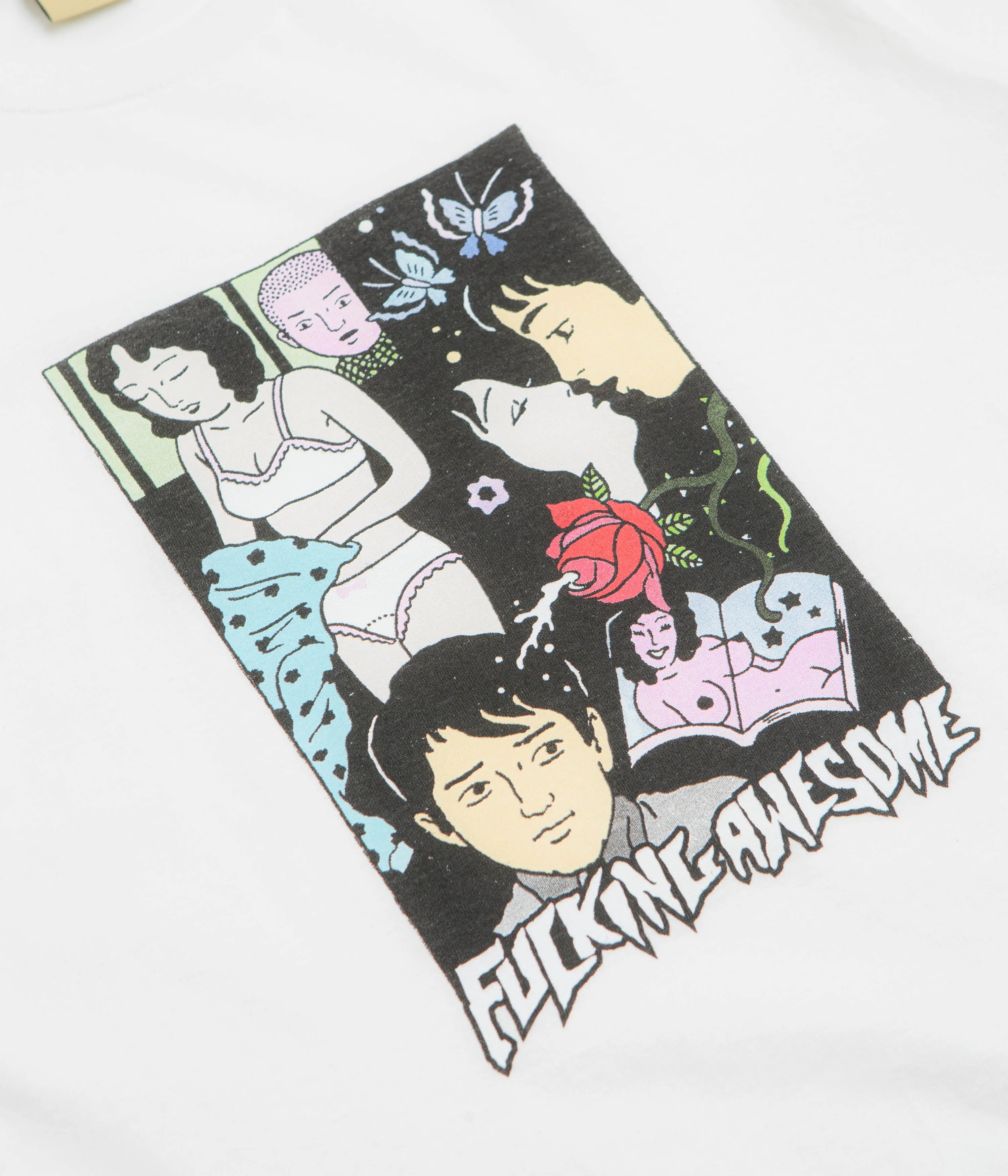 pool venue Fucking Awesome Yoyogi Park T-Shirt - White