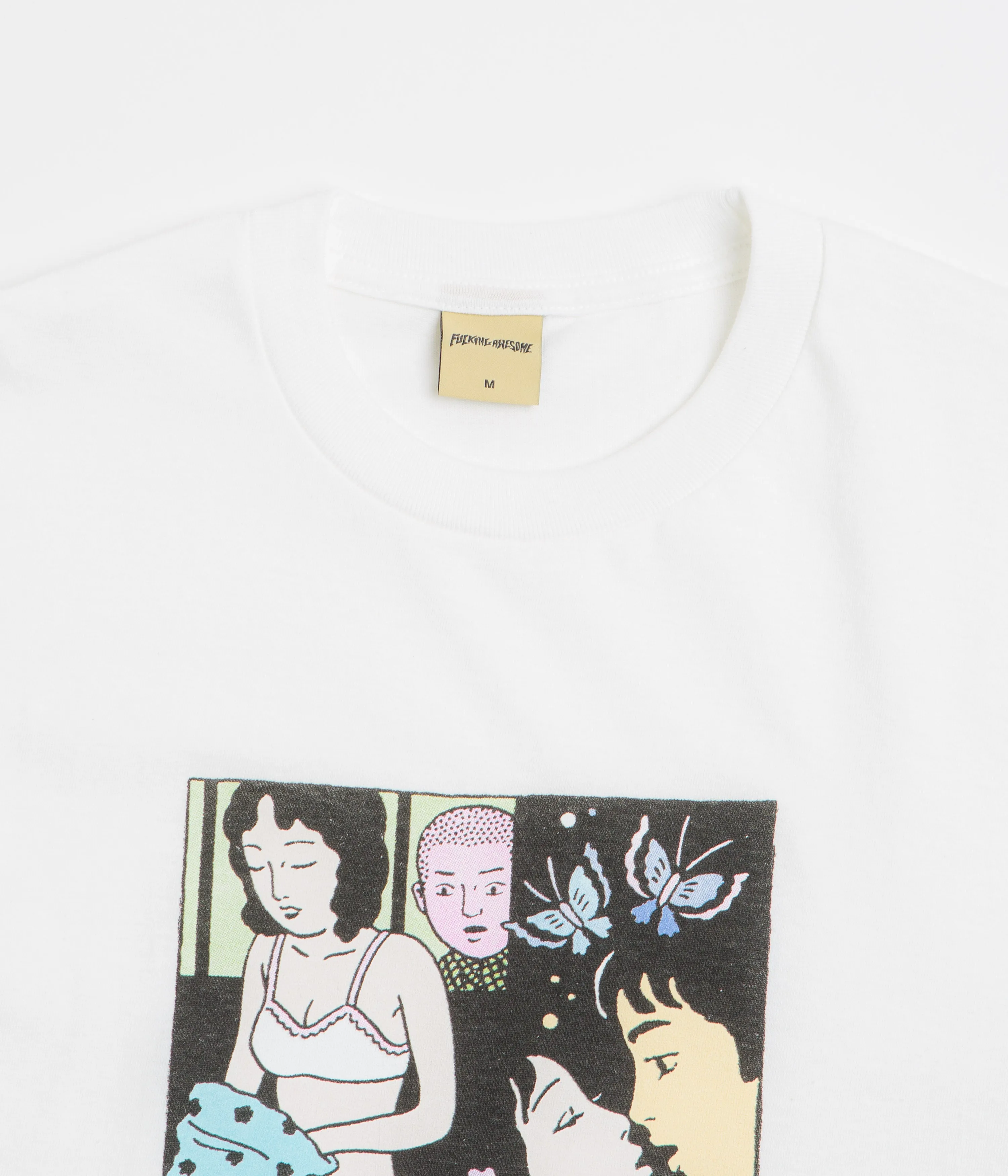 Fucking Awesome Yoyogi Park T-Shirt - White crew neck solo travel