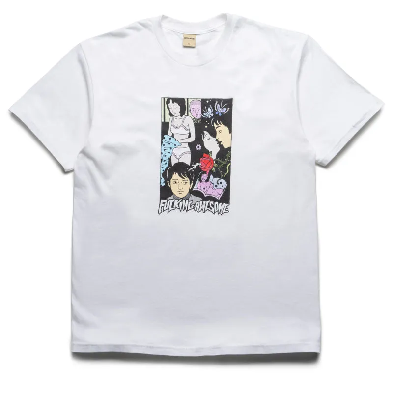 rolled sleeves Size small Fucking Awesome Yoyogi Park Tee - White