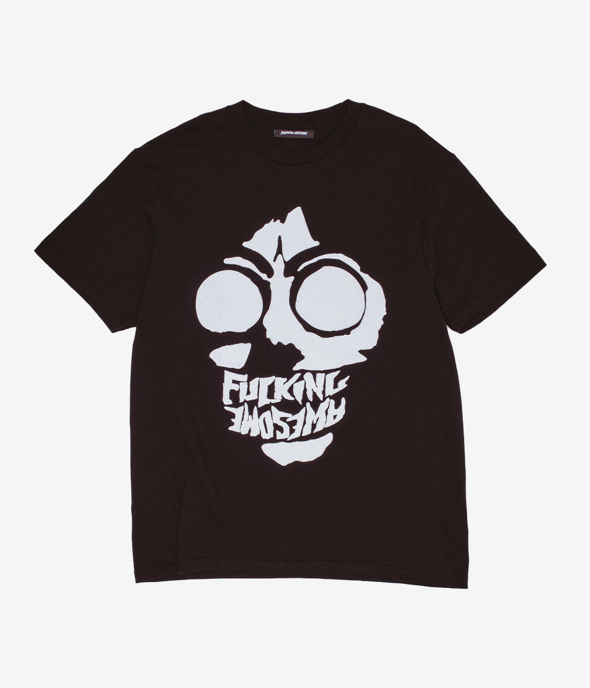 Fucking Awesome Fangs T-Shirt checkered pattern