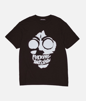 Fucking Awesome Fangs T-Shirt checkered pattern