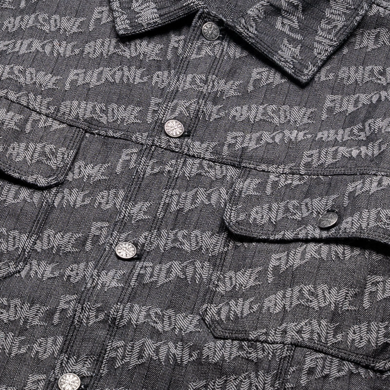 Fucking Awesome Herringbone Work Jacket - Herringbone Hope
