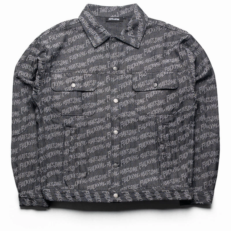 Trunk rural people Fucking Awesome Herringbone Work Jacket - Herringbone
