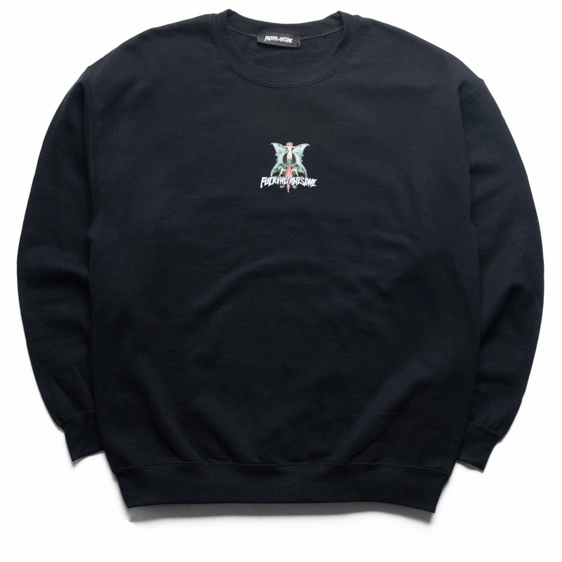 Fucking Awesome Time Bandits Crewneck - Black AbrasionResistantClothing