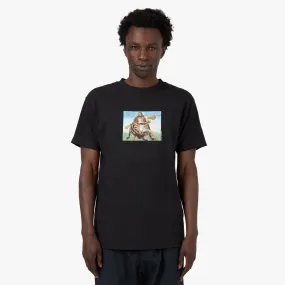 Elastic waist clinic event Full Court Press Crossover T-Shirt / Black