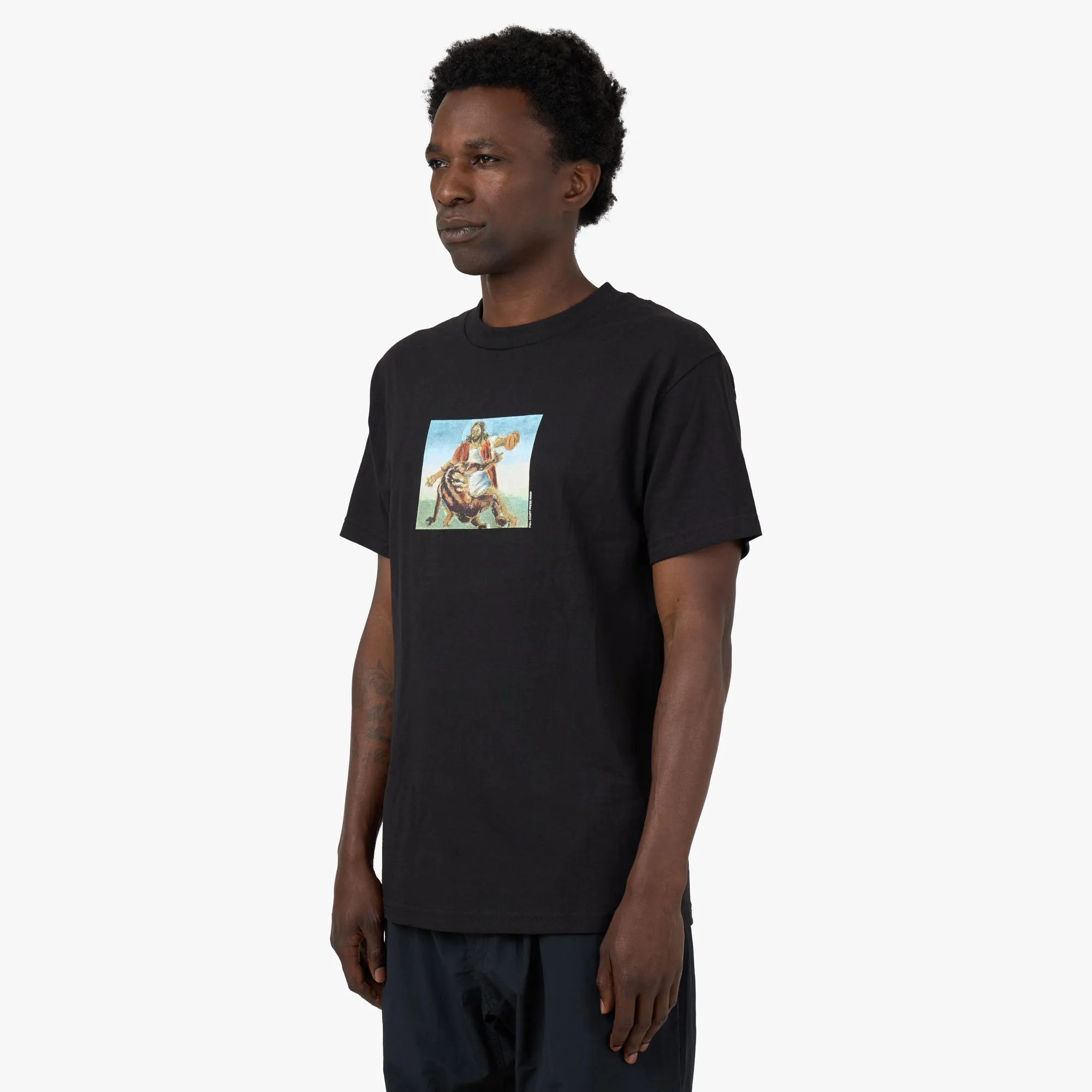 Full Court Press Crossover T-Shirt / Black hiking event evening