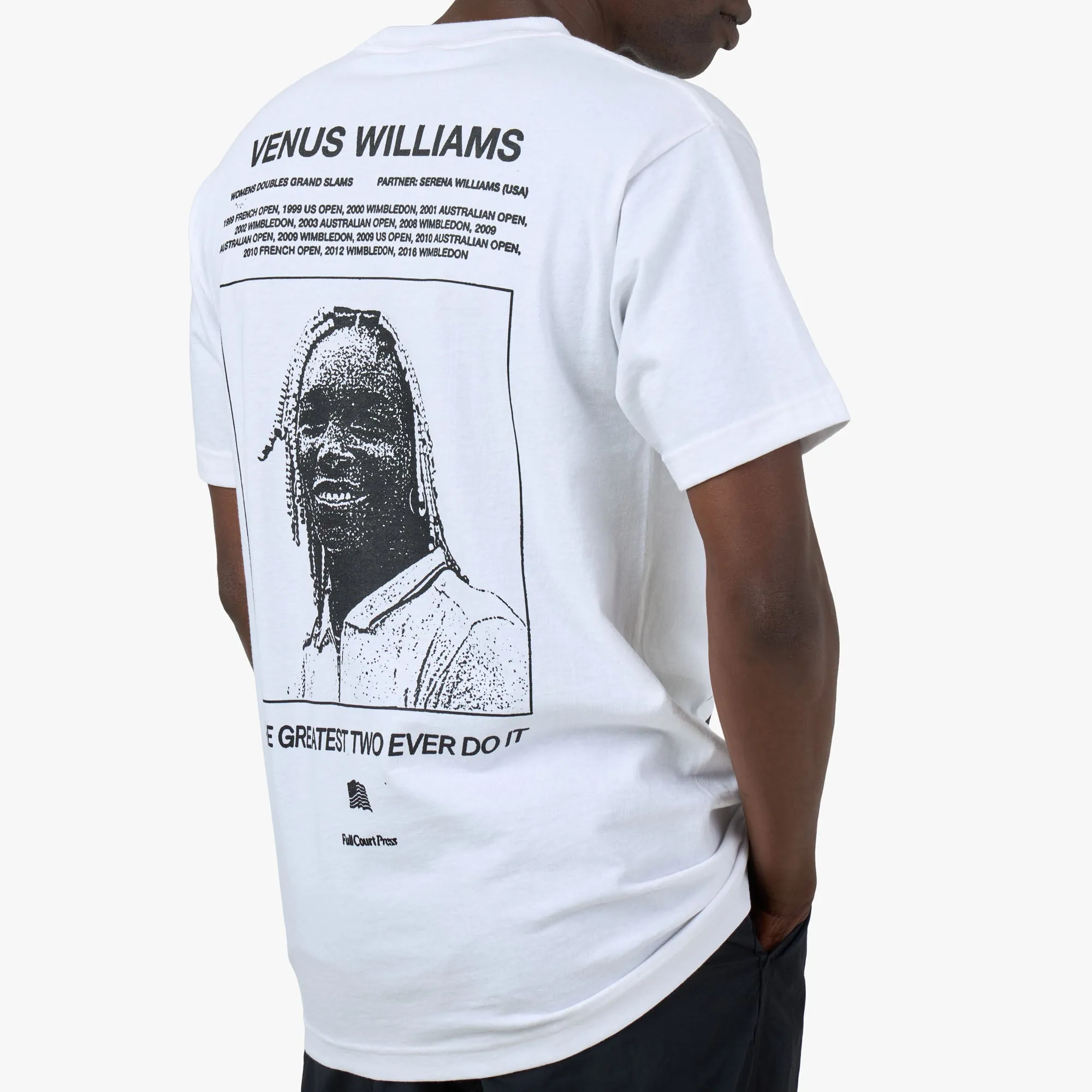 Full Court Press Williams T-Shirt White Workout