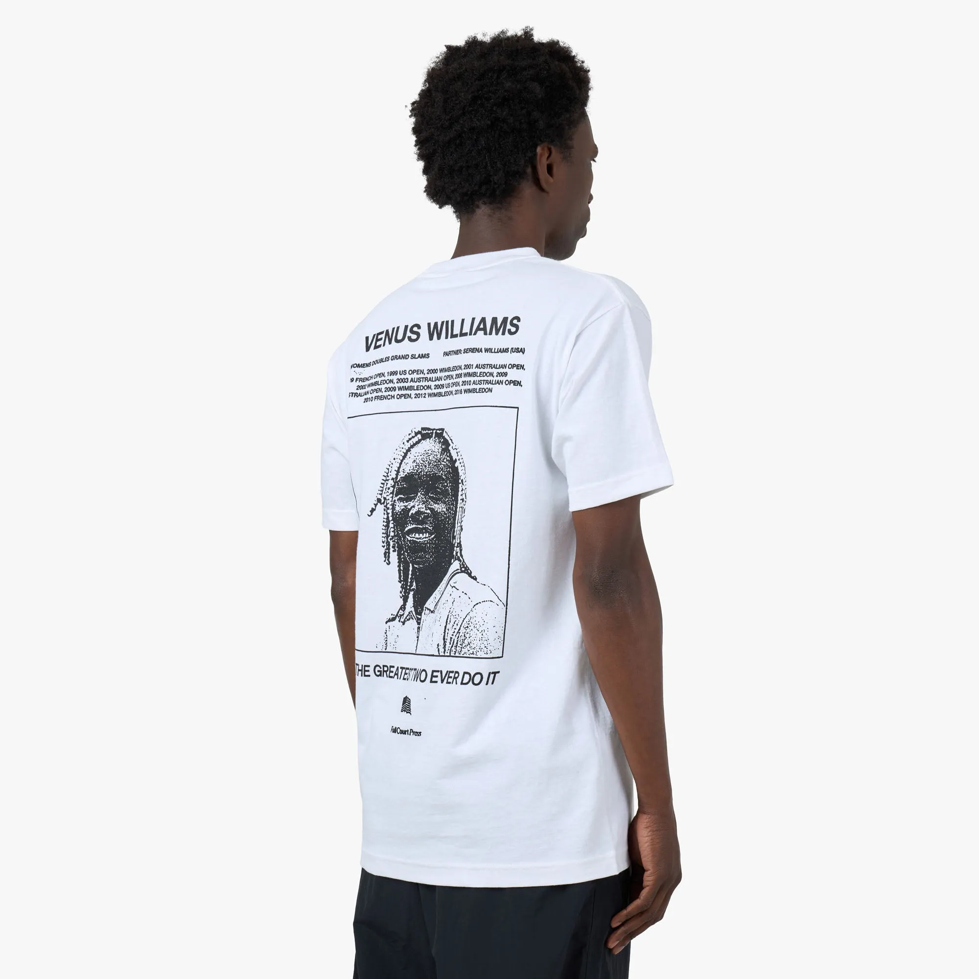 Full Court Press Williams T-Shirt White hockey venue solo venue event