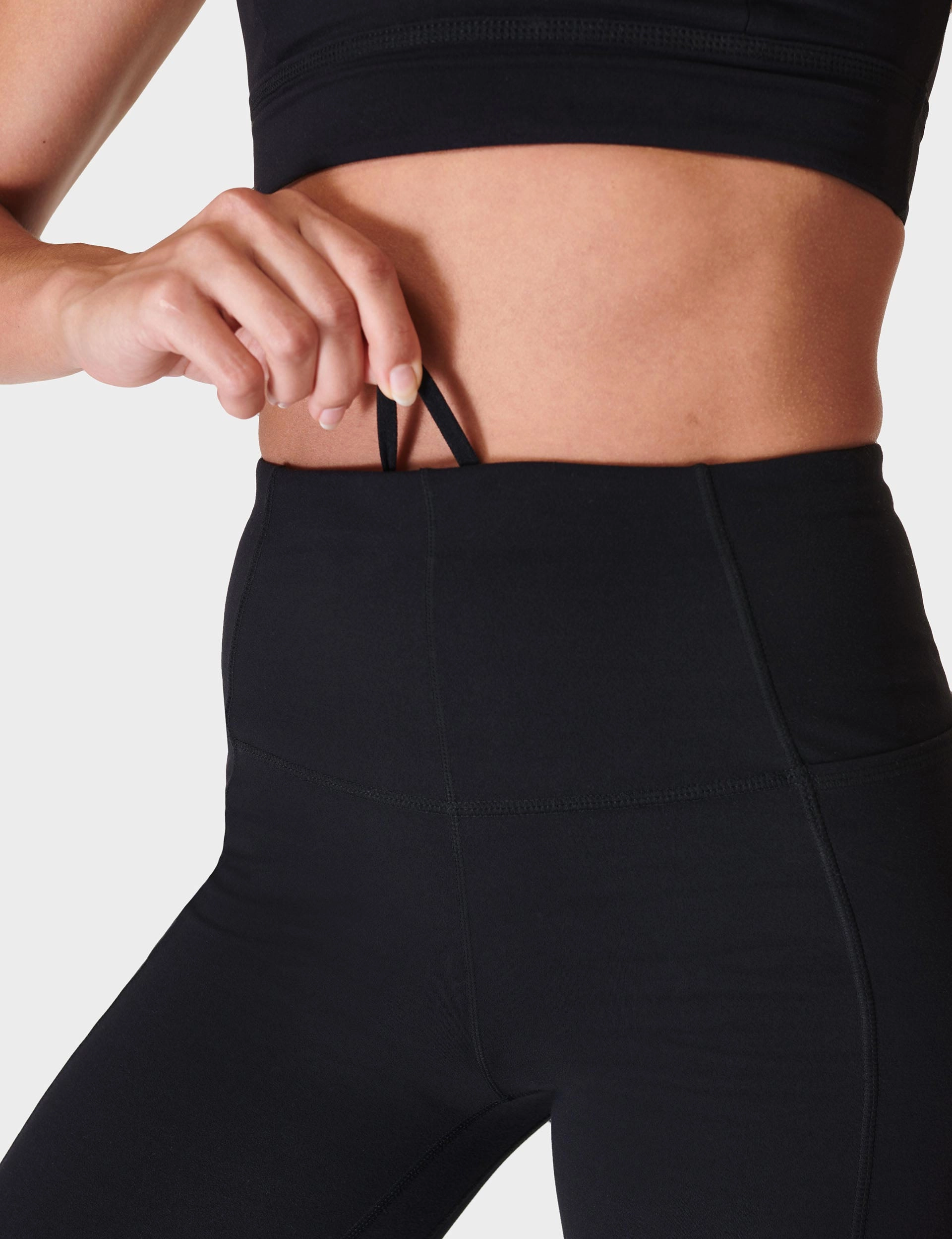 Super Soft Flare Yoga Trousers - Black Outdoor Lover High Waist