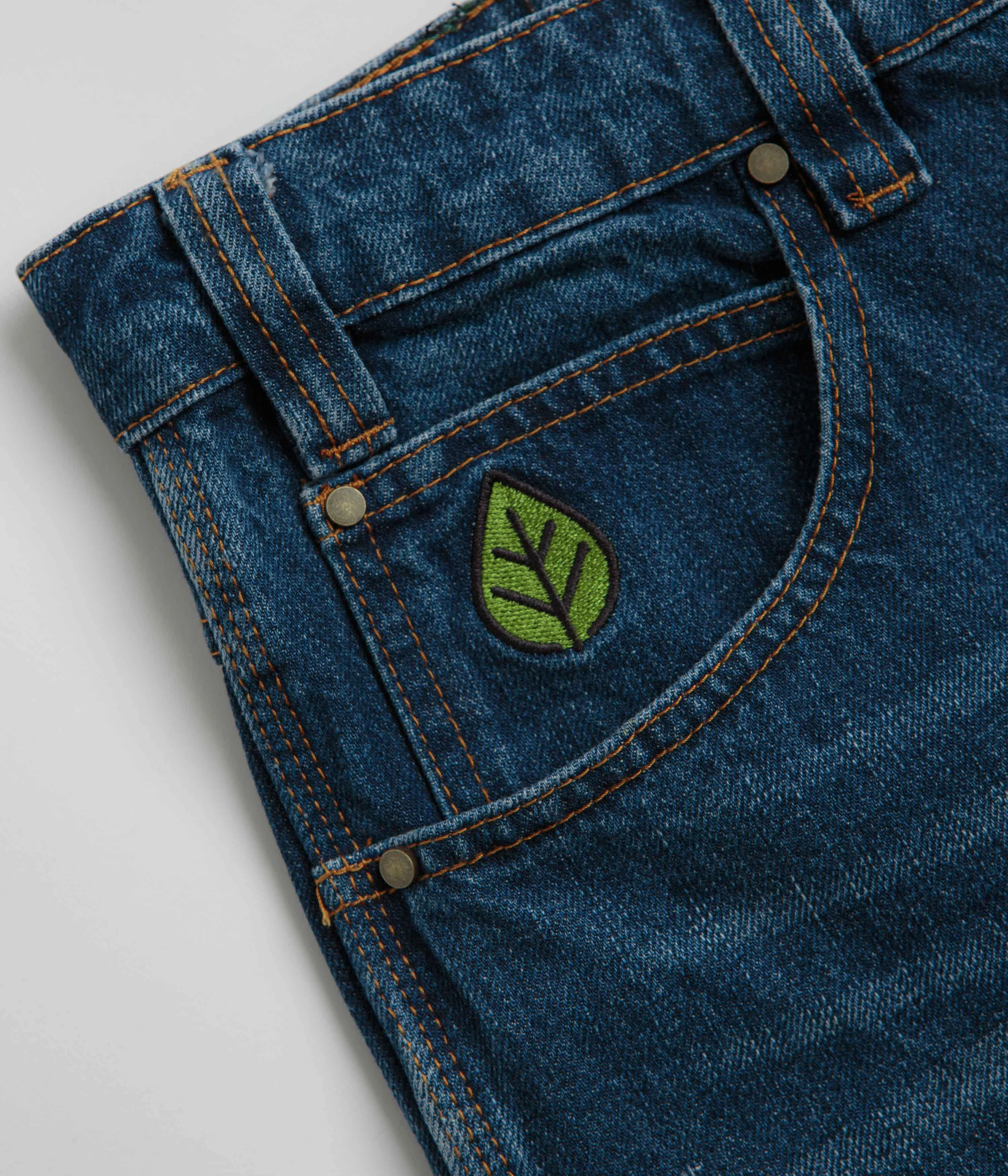 Butter Goods Weathergear Denim Shorts - Repaired Indigo fitness industry All Day Comfort Fit