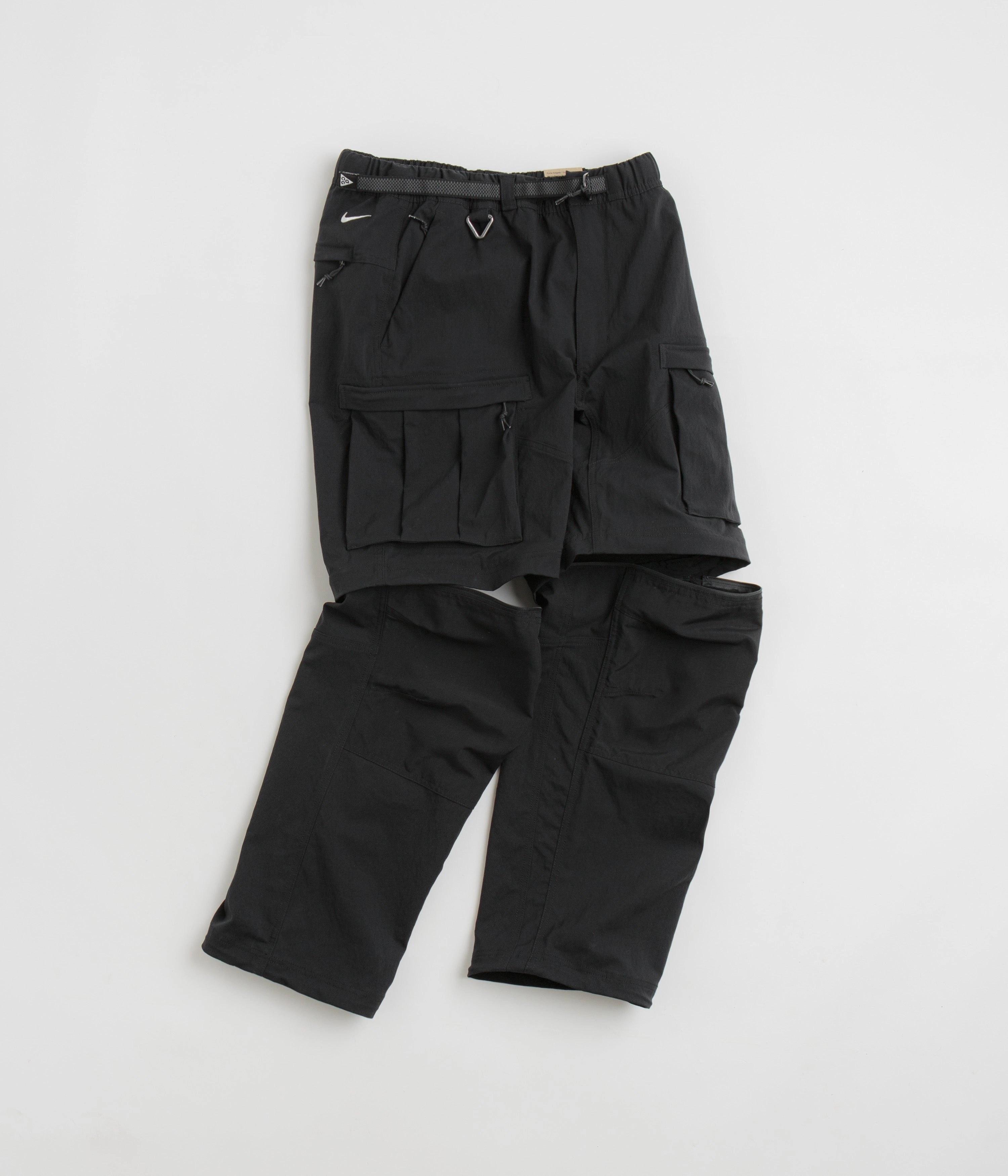 Nike ACG Smith Summit Cargo Pants - Black / Anthracite / Summit White Secure Closures Wide-leg cut