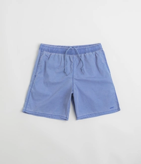 Comfortable clothing Regular Fit Obey Easy Pigment Cotton Nylon Shorts - Pigment Dazzling Blue