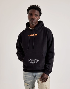 Adjustable Fit The Wire The King Hoodie