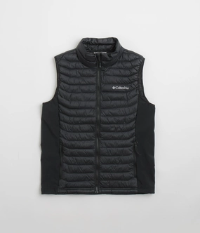 young people Cap Columbia Powder Pass Hybrid Vest - Black