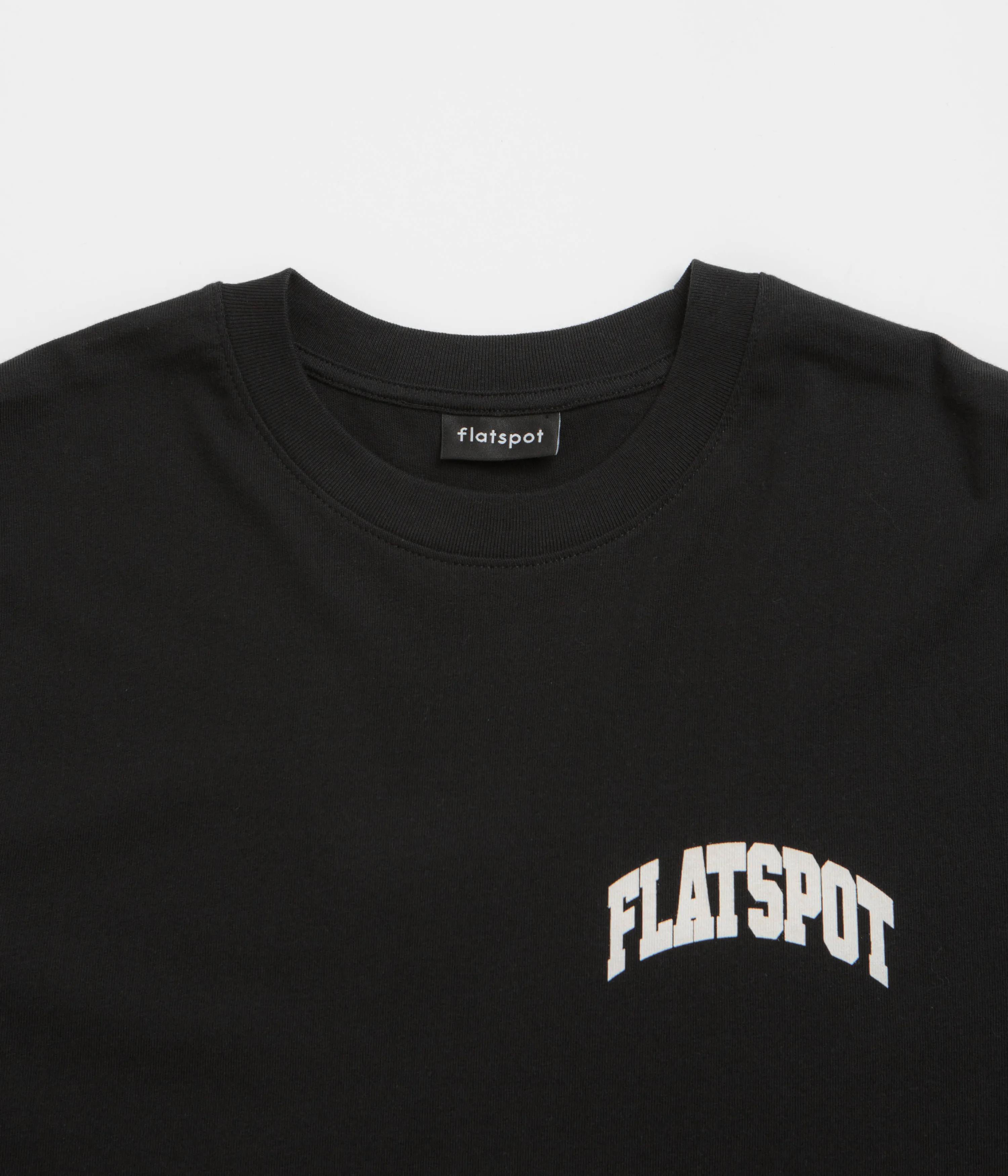 indoor venue tag flatspot Collegiate T-Shirt - Black