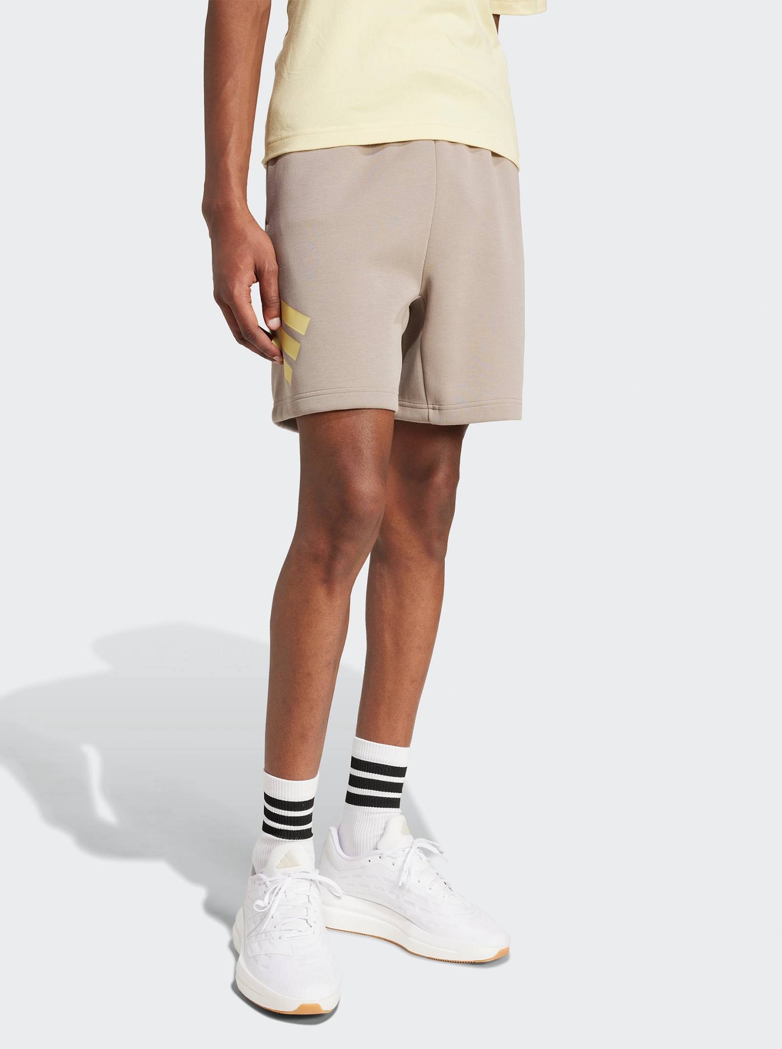 Gusseted Crotch Future Icons 3-Stripes Shorts