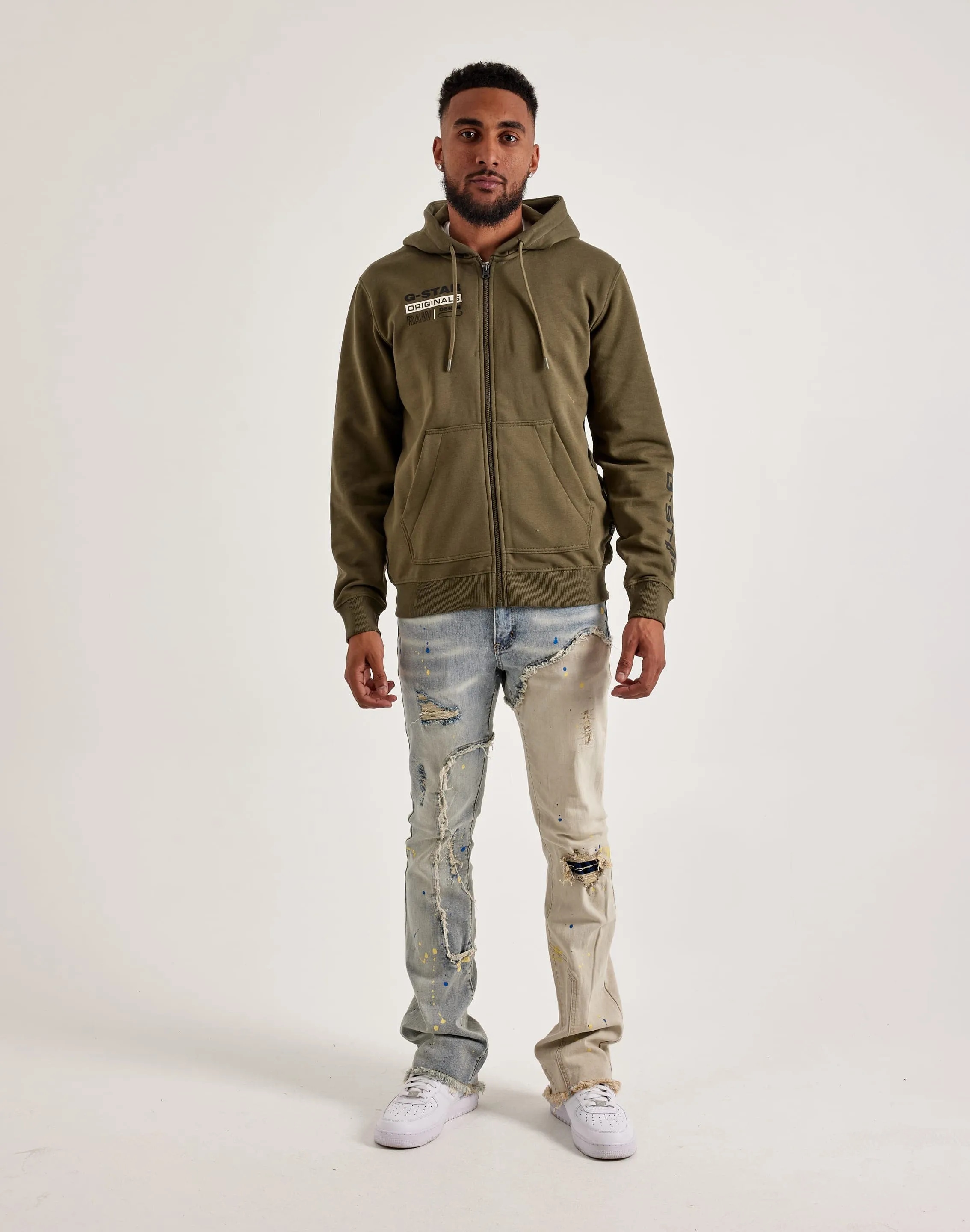 G-Star Originals Full-Zip Hoodie Shimmer Core