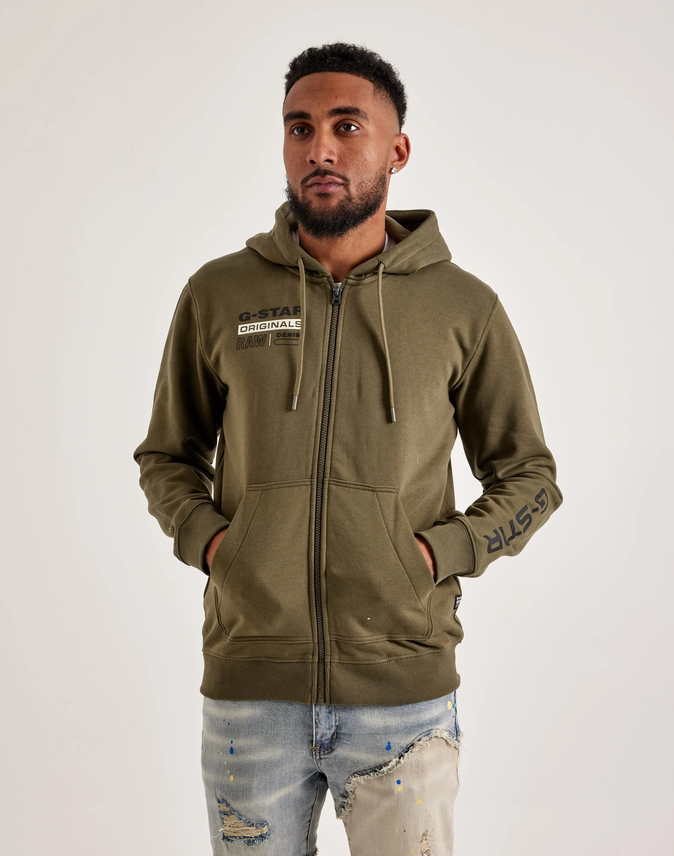 AntiPillFinish Prince Core G-Star Originals Full-Zip Hoodie