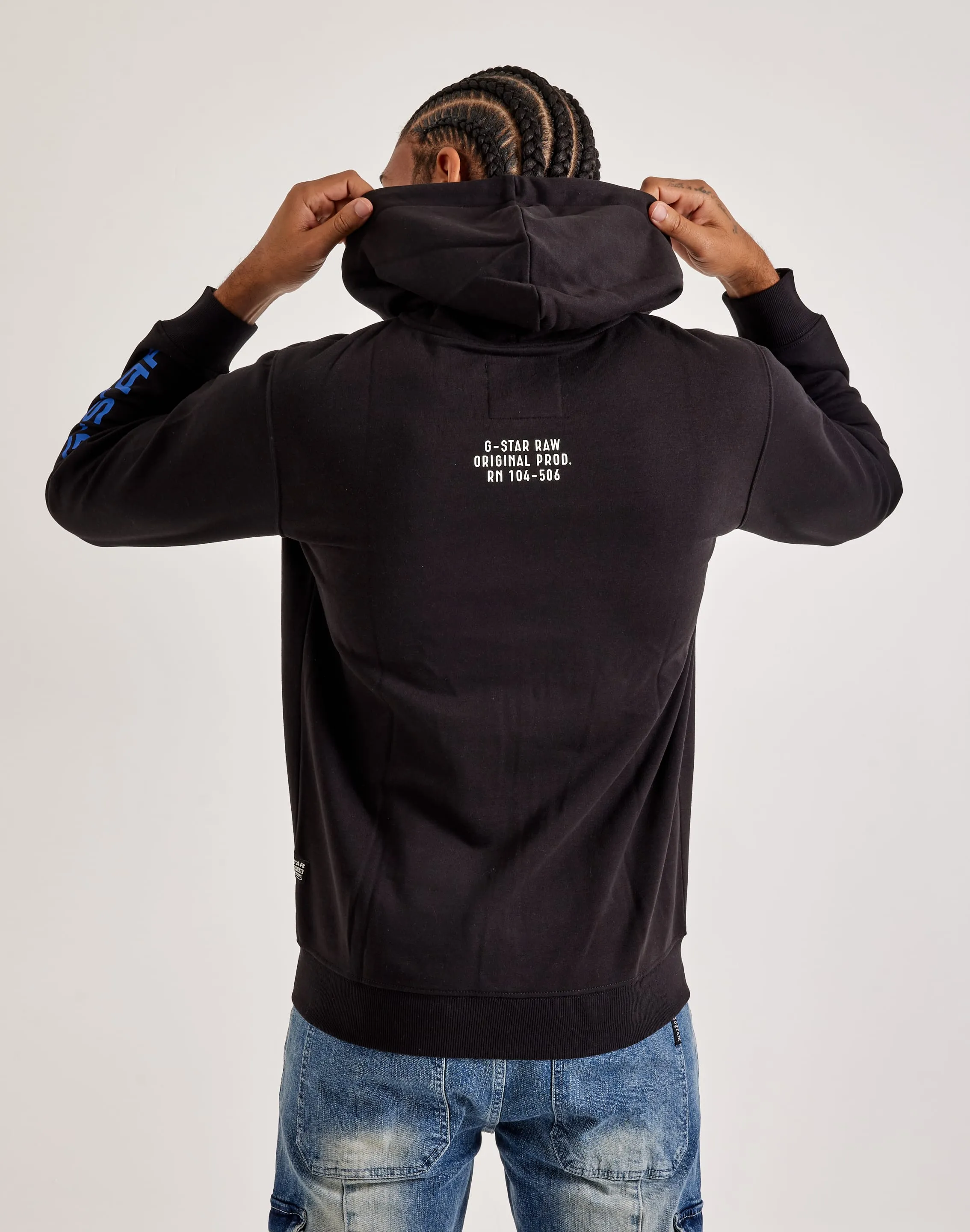 Hero Glow FourWayStretch G-Star Originals Full-Zip Hoodie