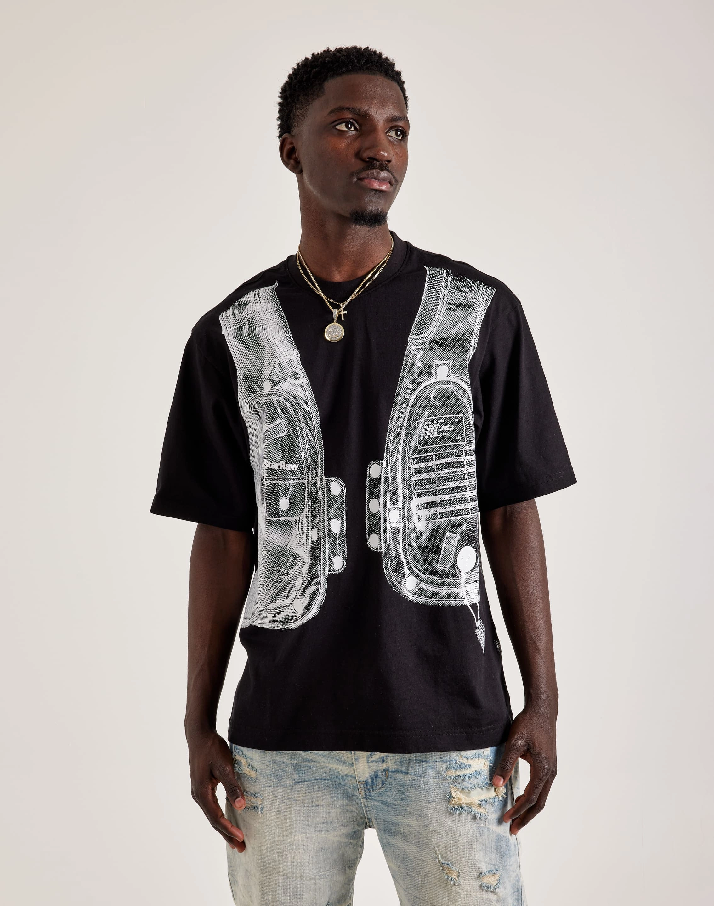 G-Star Archive Vest Tee MoistureControl Fabric
