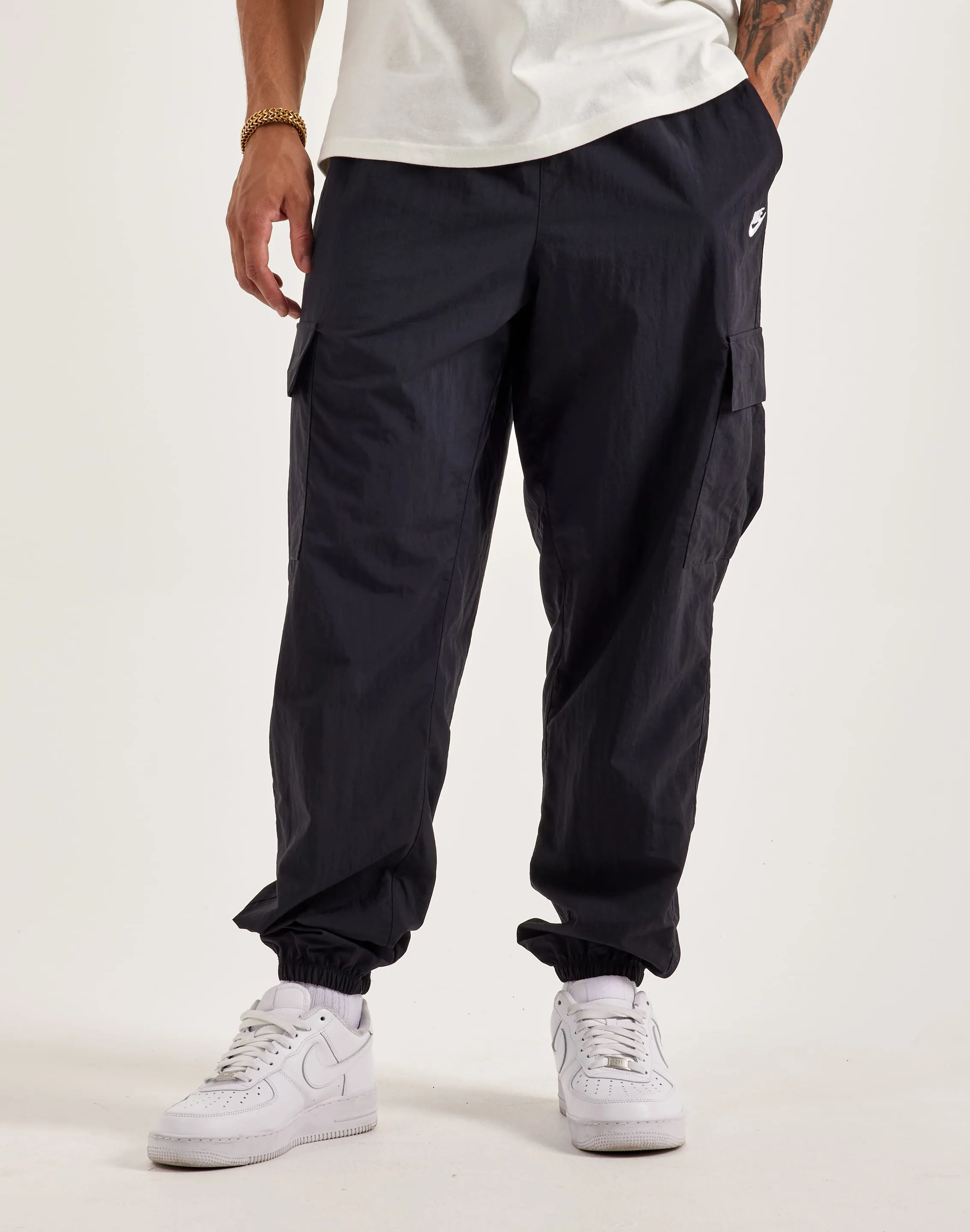 Day Glow Nike Club Woven Cargo Pants