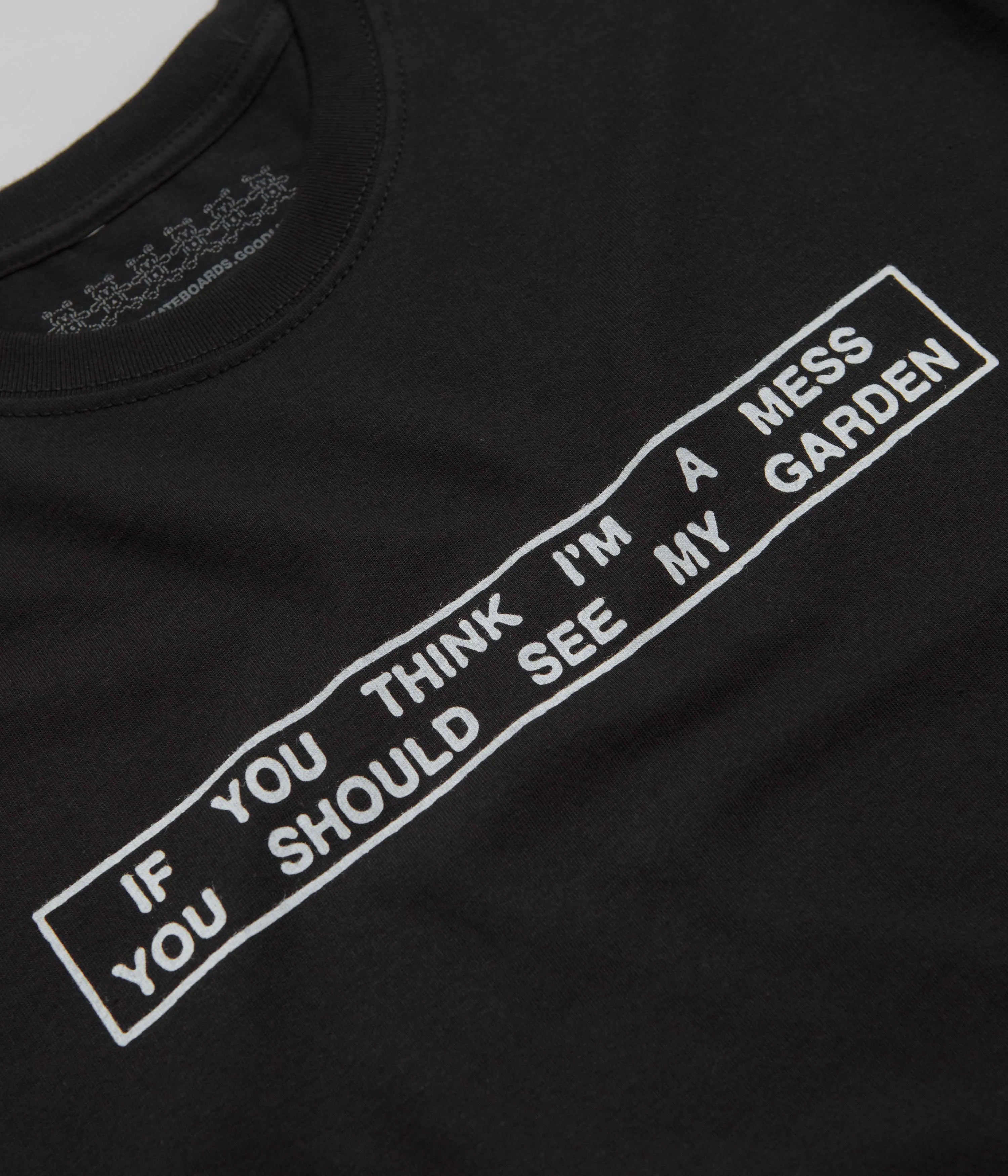 Wedding Garden Mess T-Shirt - Black