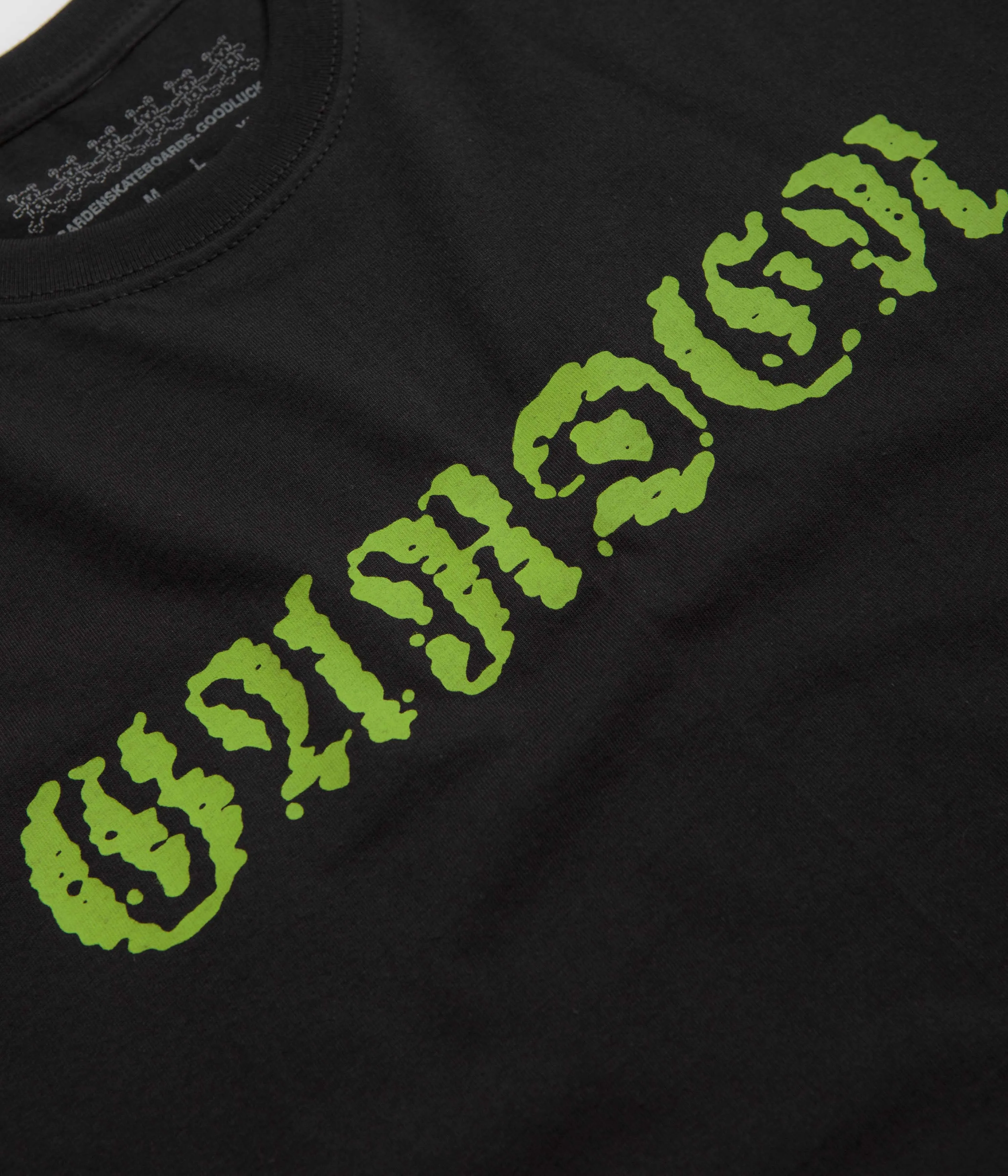 Garden Mirage T-Shirt - Black / Green embroidery budget-friendly