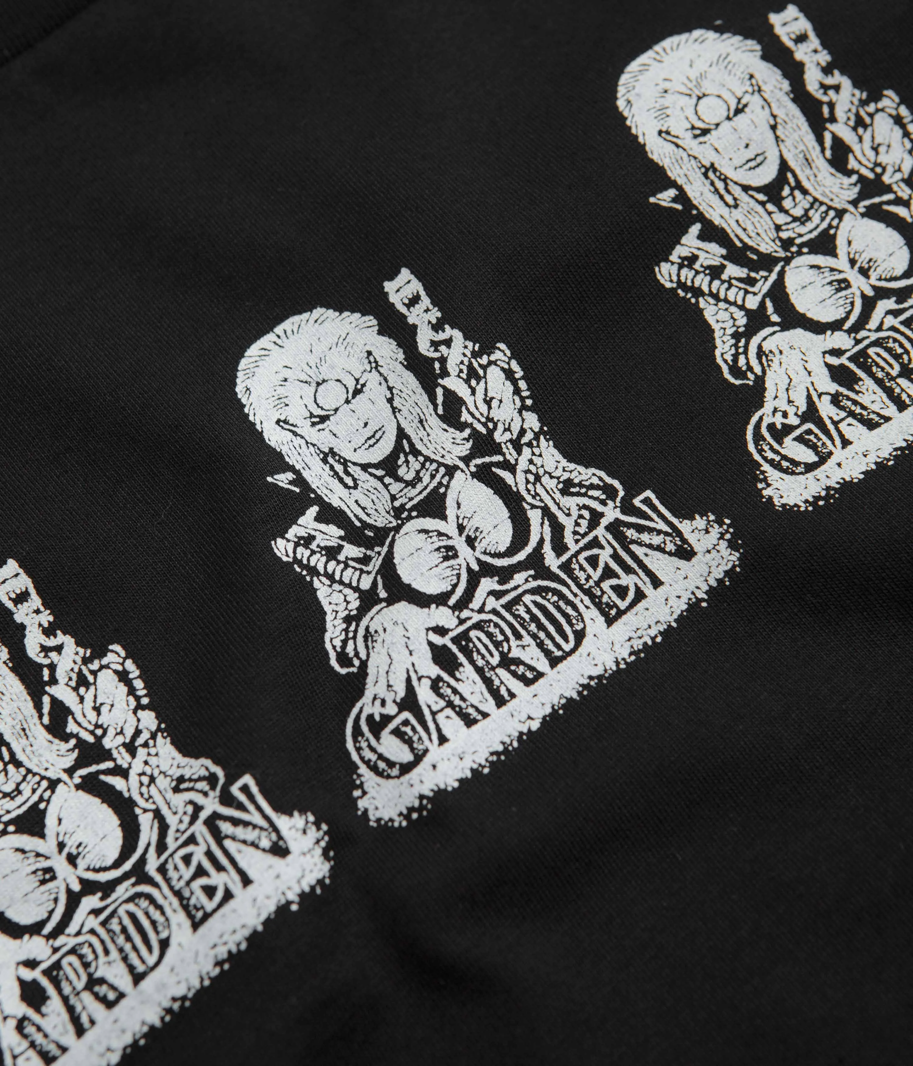 Garden Raiders Long Sleeve T-Shirt - Black Lace