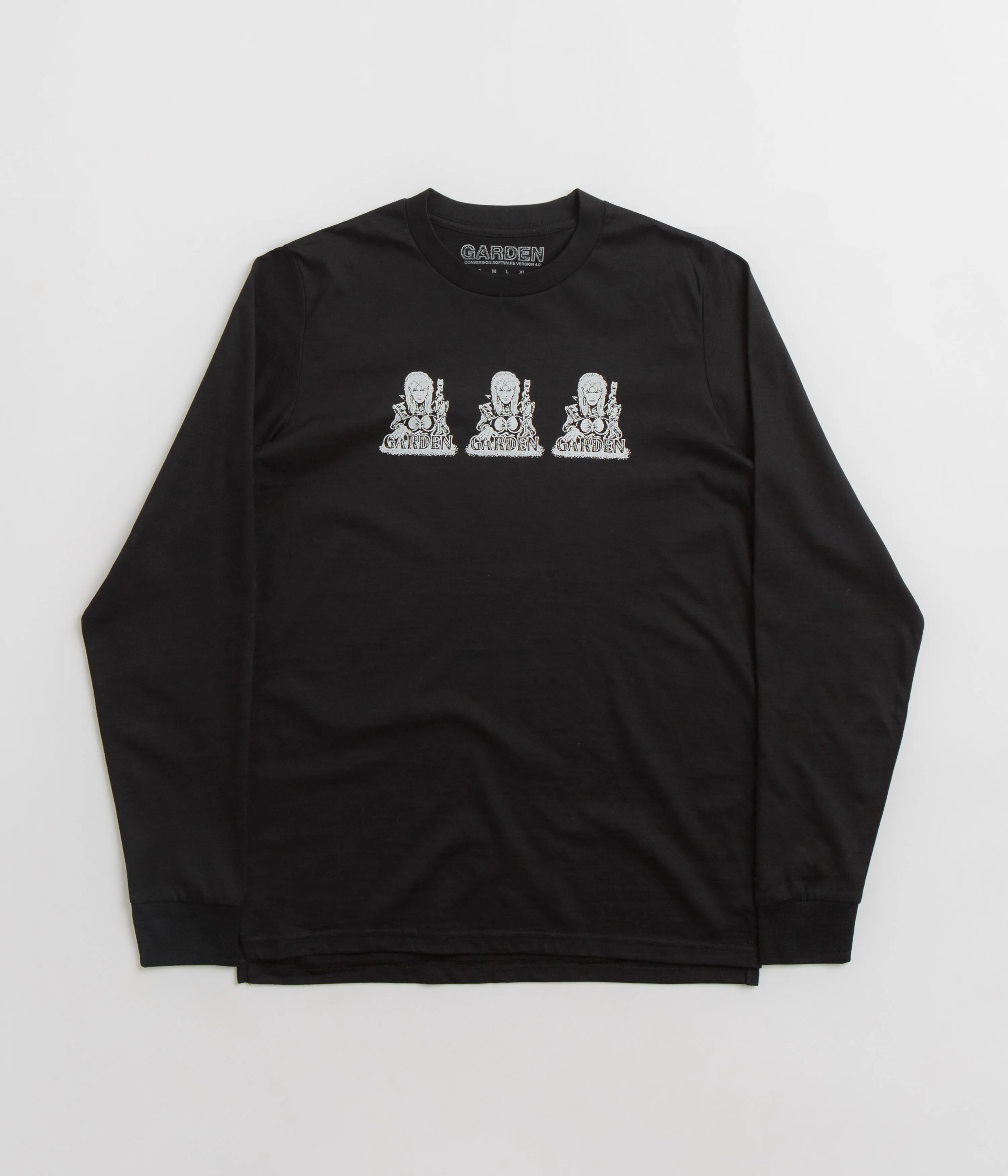 Indoor Comfort Garden Raiders Long Sleeve T-Shirt - Black