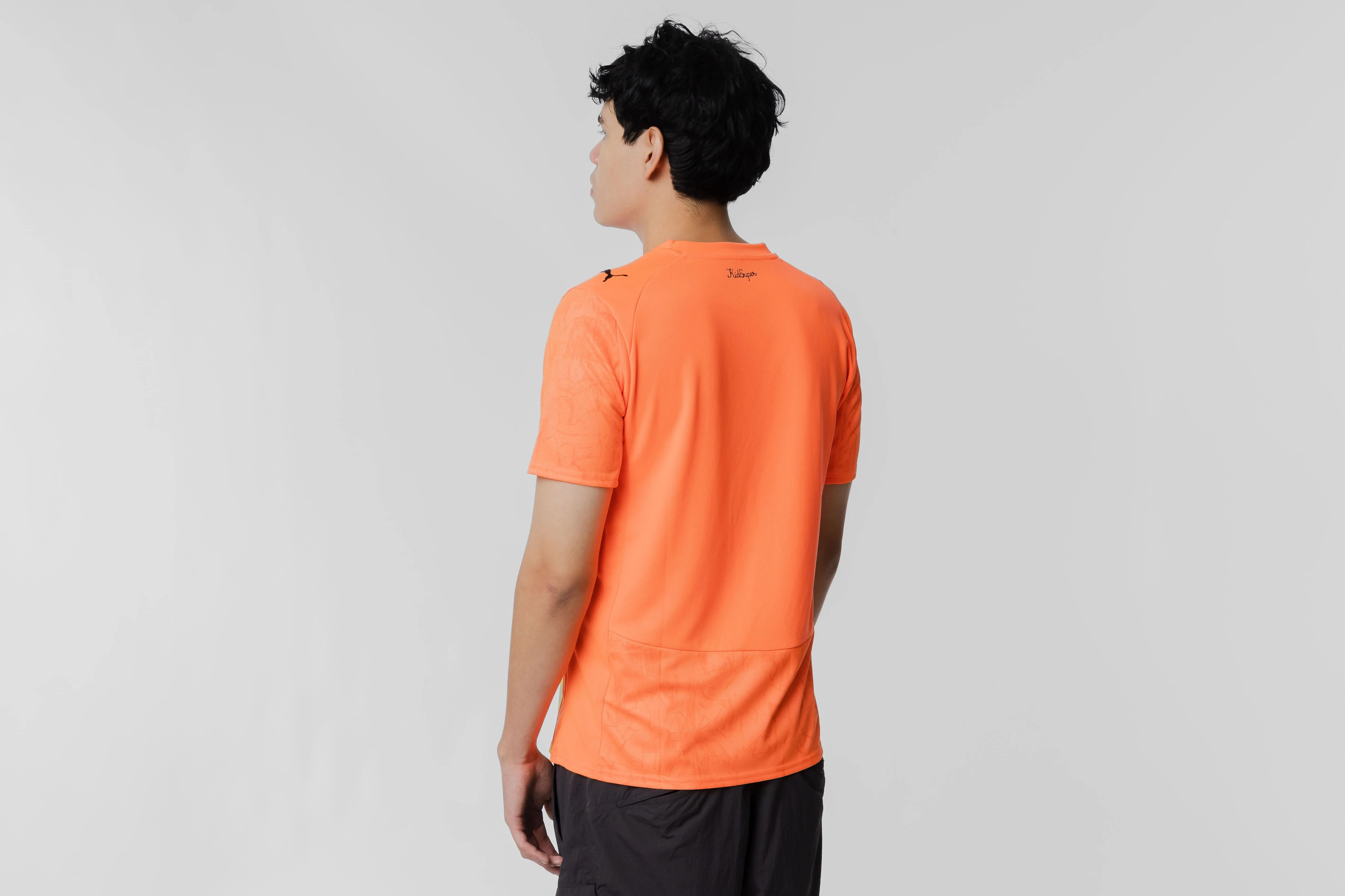 PUMA x KIDSUPER Manchester City Jersey 'Neon Sun' PuckerFree Surface Resilient Elasticity