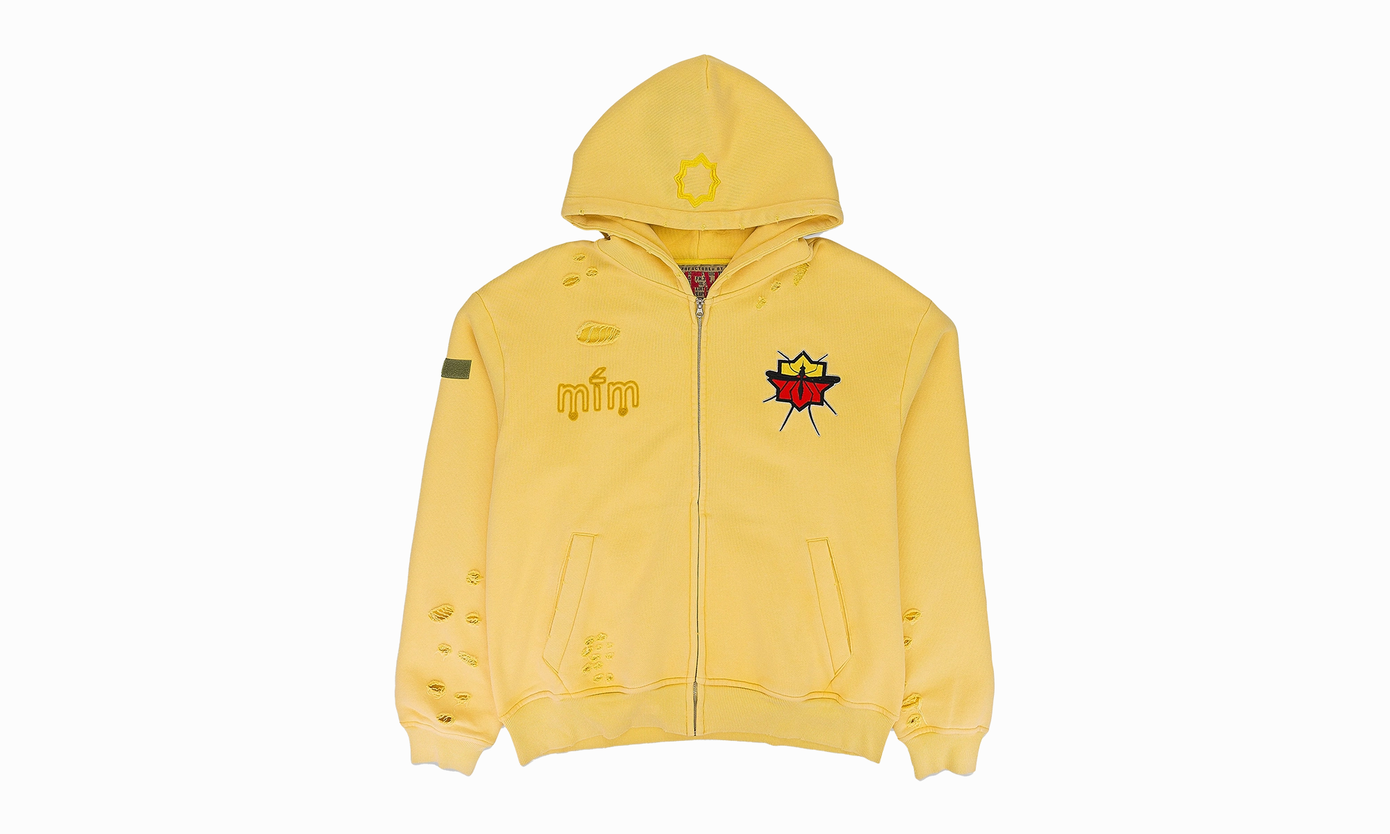 GENERAL ISSUE: SPECIAL OPS ZIP-UP HOODIE "Yellow"