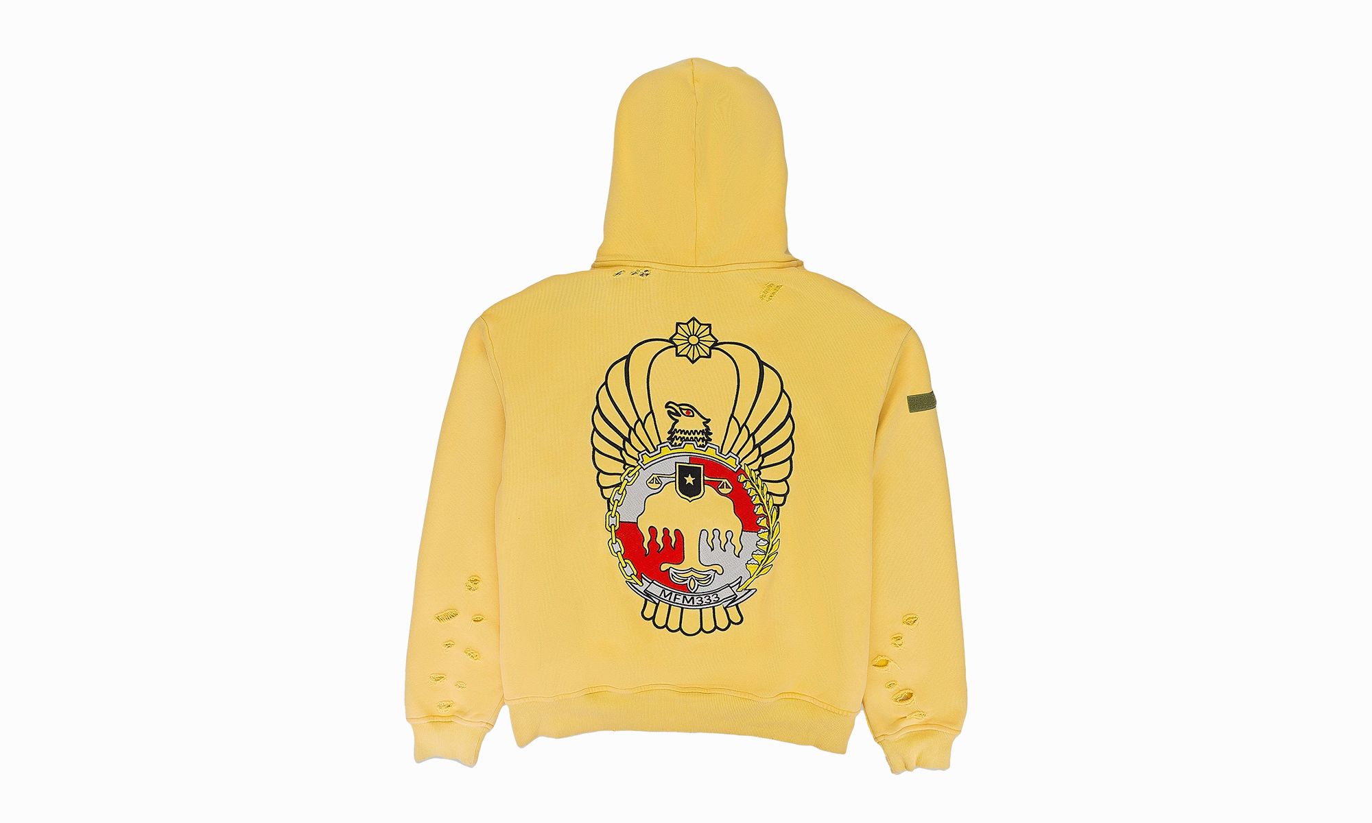 GENERAL ISSUE: SPECIAL OPS ZIP-UP HOODIE "Yellow"