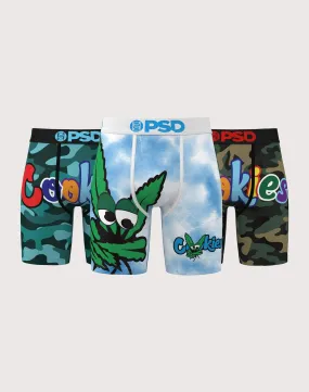 Ethic Core AntiSlip Grip Psd Underwear Cookies Boxer Briefs 3-Pack
