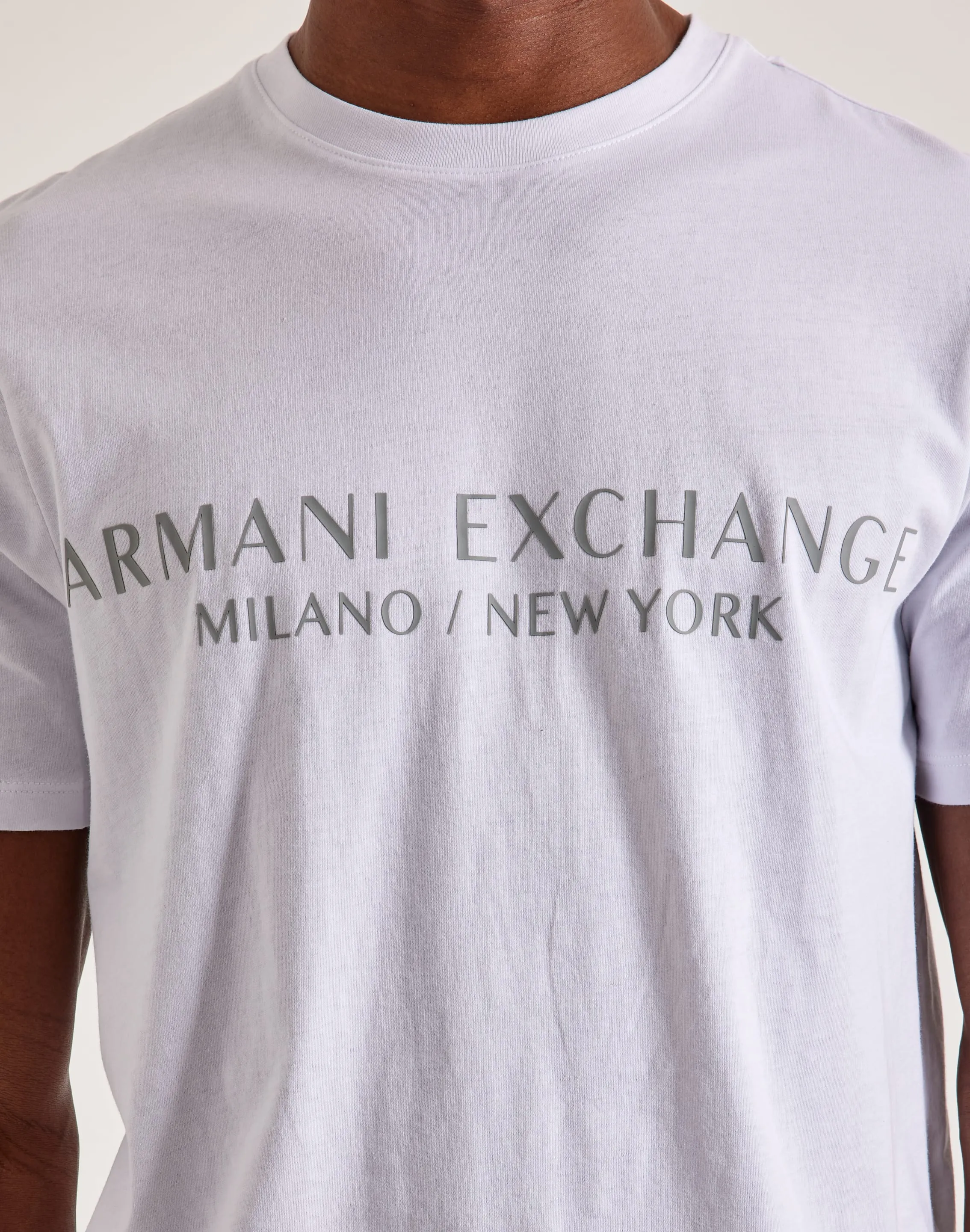 Armani Exchange Milano Logo Tee SweatAbsorbentLining