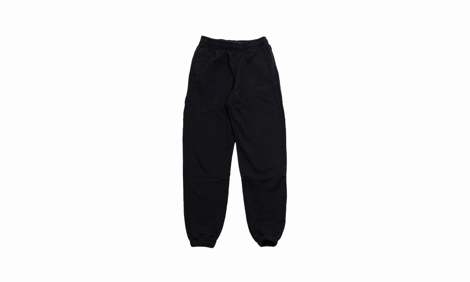 Air Wordmark Fleece Pants "BLACK" ReinforcedKnees Water Soul