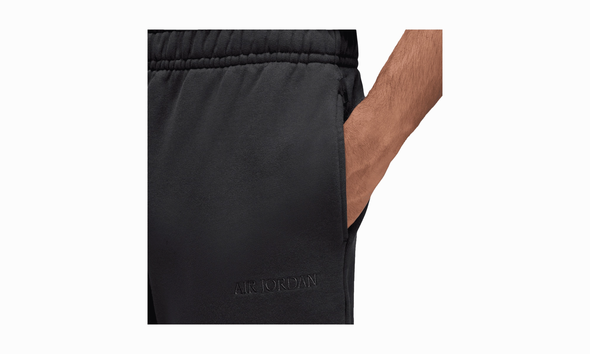 CompressiveFitFabric Air Wordmark Fleece Pants "BLACK"