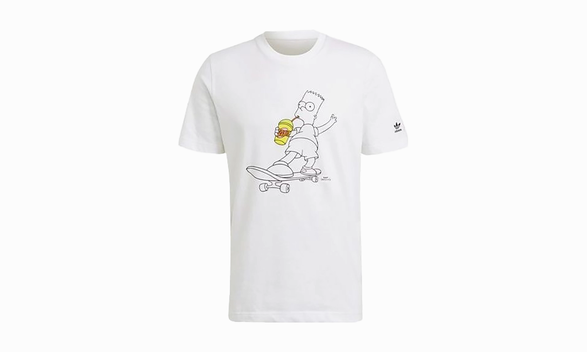 Airflow Vents UV Protection Simpsons Squishee Tee "White"