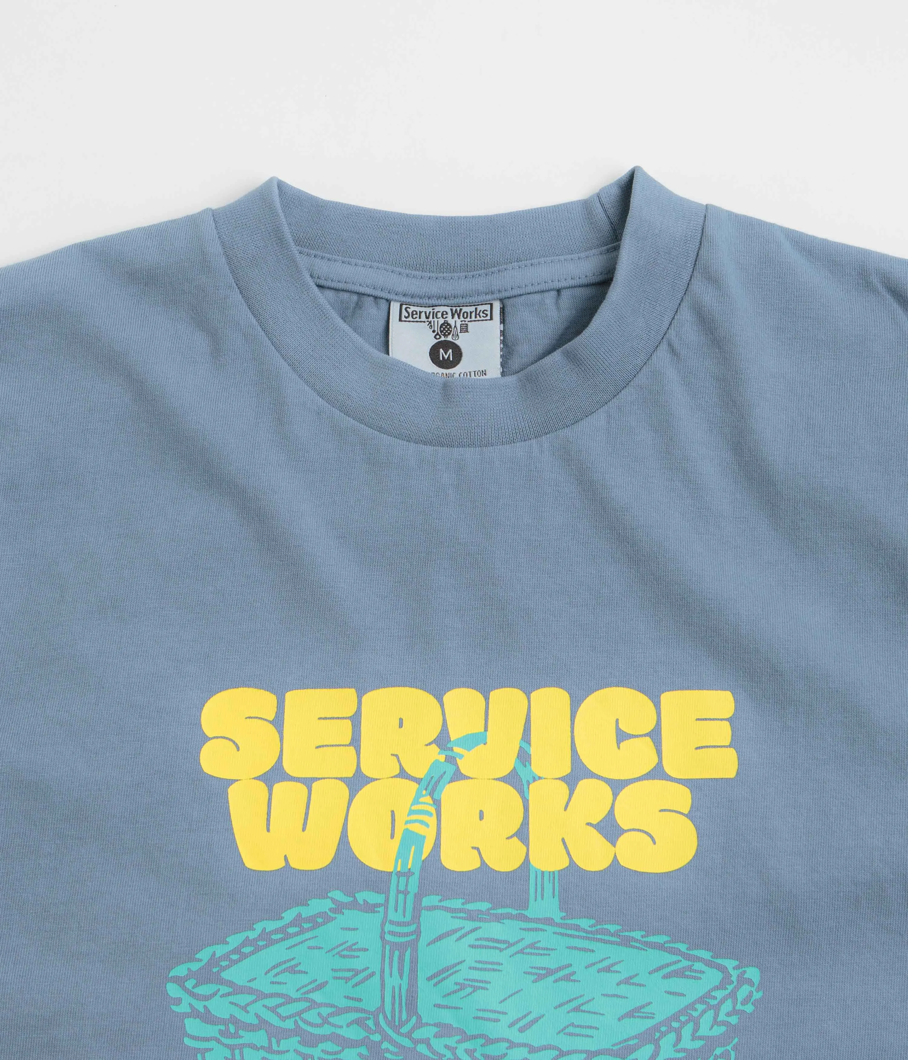 zoo event Service Works En Plein Air T-Shirt - Slate
