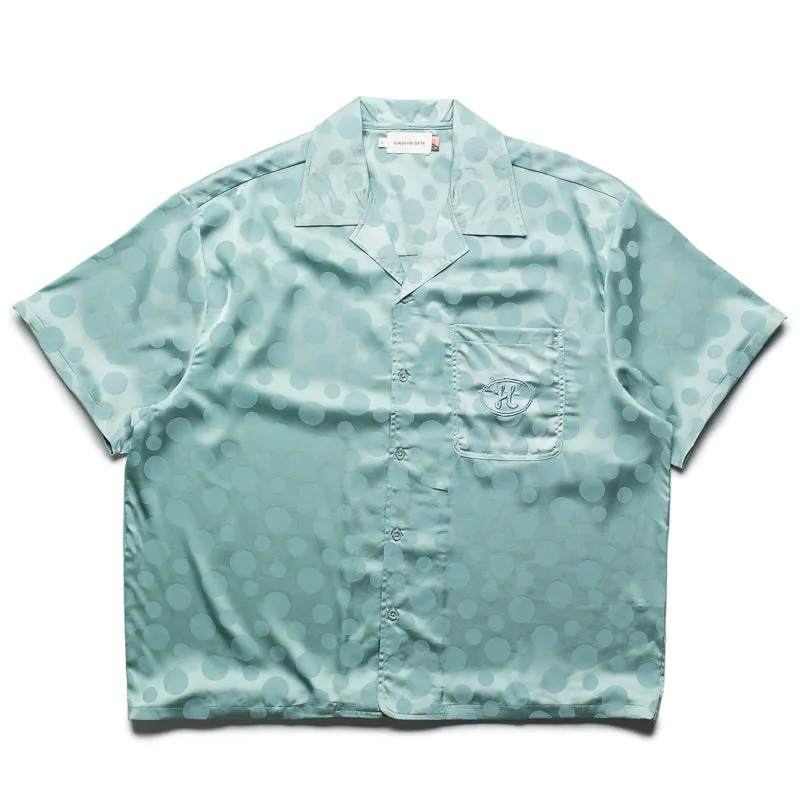 Honor The Gift Polka Dot Camp Shirt - Green Creative Professional