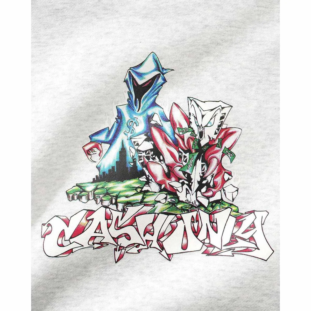 Yoga wear Active Apparel Cash Only - Reaper Hoodie Ash