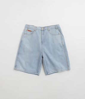 Butter Goods Baggy Denim Shorts - Light Blue dress shirt