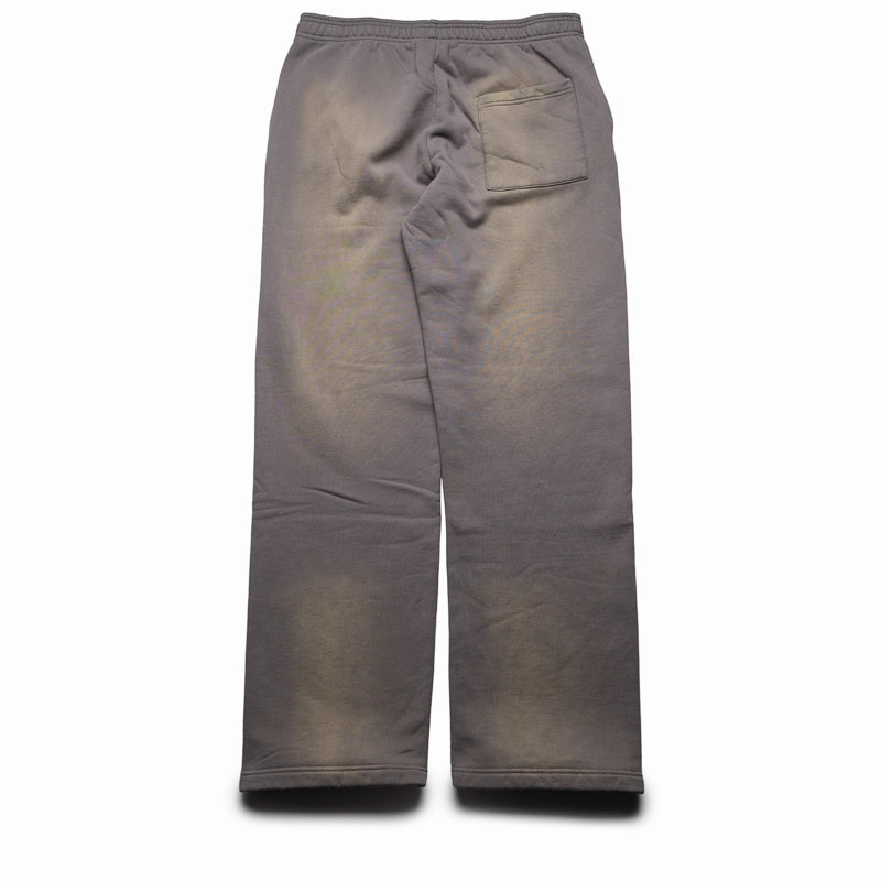 Flexible High Density Knit Non Irritating Edges Market Tonal Beware Sweatpants - Cement