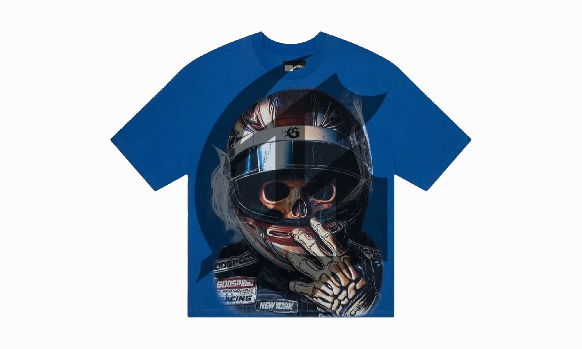 Glory Cup Tee "Blue" ElasticCuffDesign New Yorker