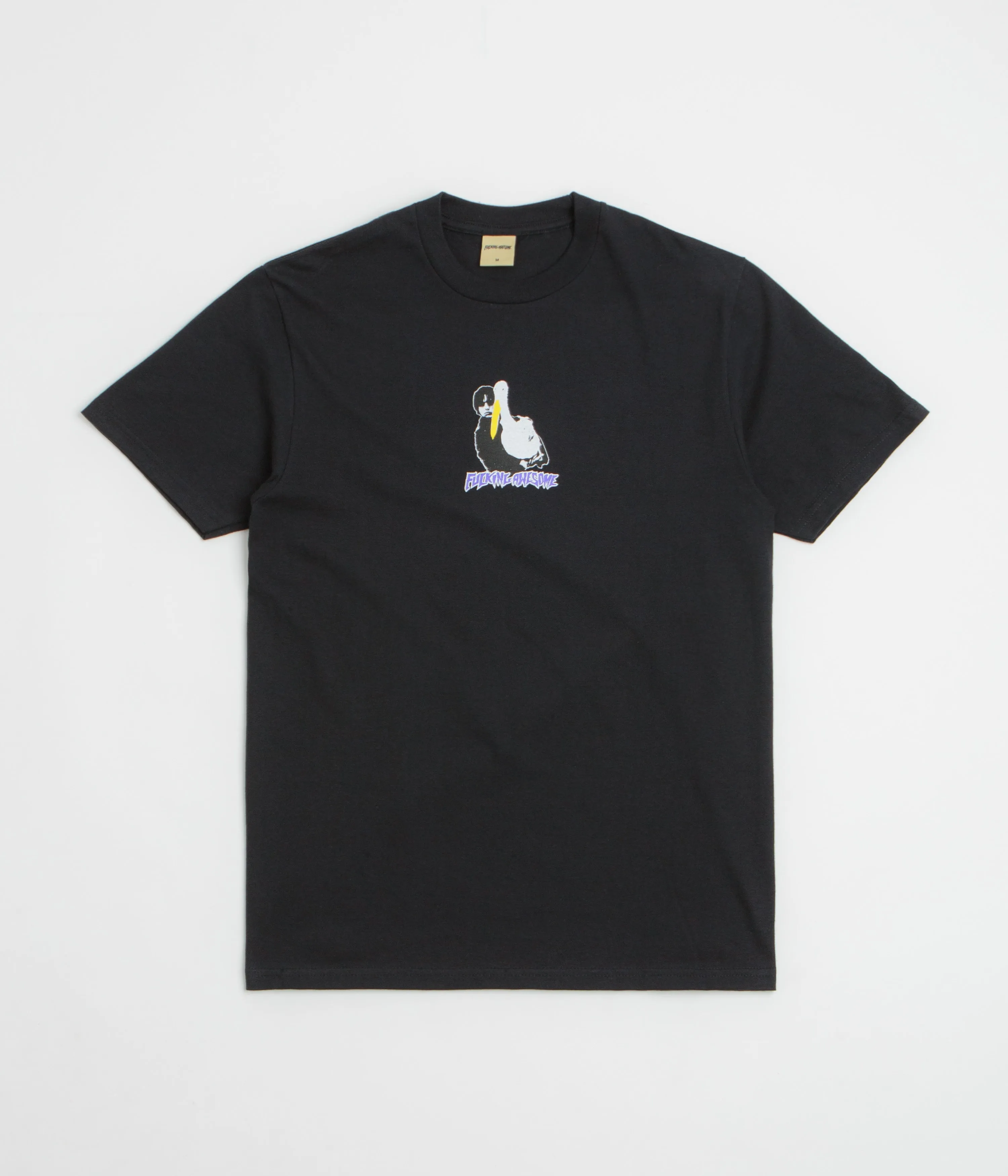 flare pants silhouette floral Fucking Awesome High Lonesome II T-Shirt - Black