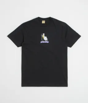 flare pants silhouette floral Fucking Awesome High Lonesome II T-Shirt - Black