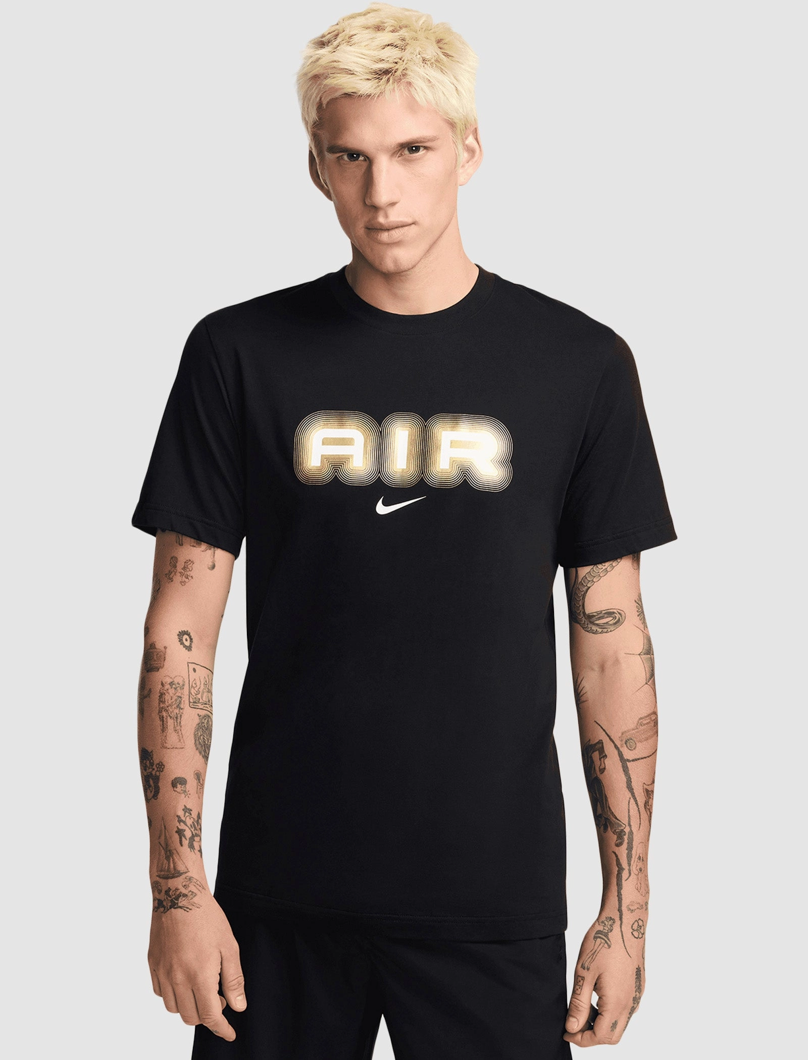 AIR TEE Petal Sleeve Architecture Minimalist Silhouette Cut