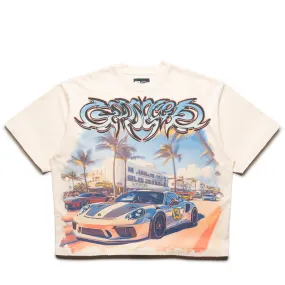 Godspeed New York Car Meet Miami Tee - Bone Modern Waist
