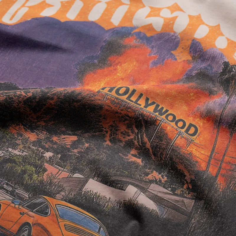 Movie Godspeed New York Los Scandalous Tee - Stone Wash